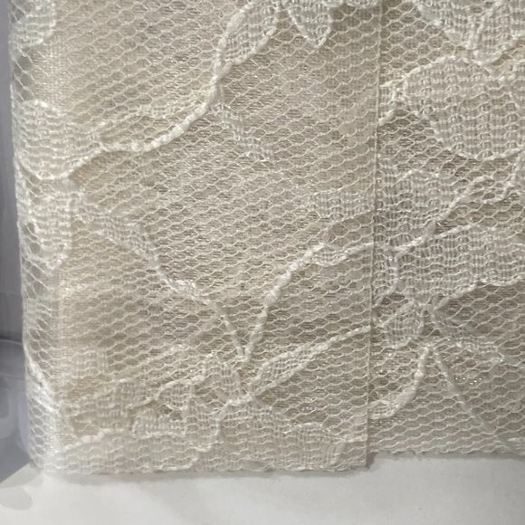 Fashion Bondex Iron On Trim Ivory Lace 4 Inch by 18 Inch 3 Packs Crafts Design - Picture 12 of 16